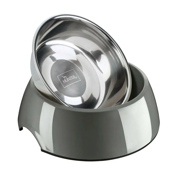 Dog Feeder Hunter Grey 160 ml - Домашни Животни<<<Дом Градина<<<BigBuy&&&Купички за храна и вода<<<Домашни