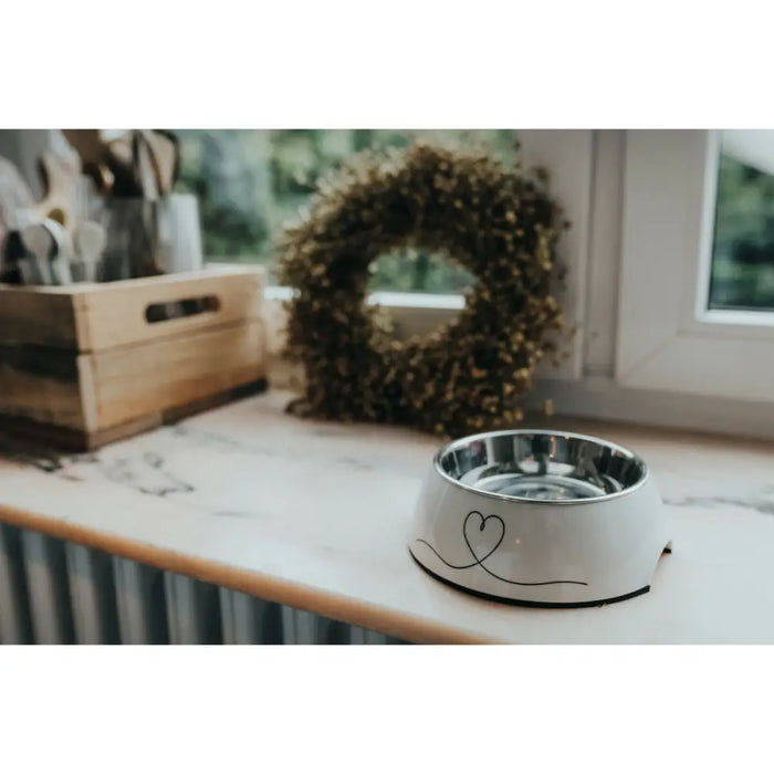 Dog Feeder Hunter Valencia White 700 ml - Домашни Животни<<<Дом Градина<<<BigBuy&&&Купички за храна и вода<<<Домашни