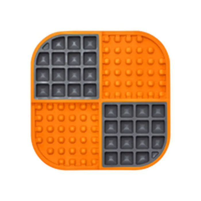 Dog Feeder Lickimat Dog Slomo Orange polypropylene TPR - Домашни Животни<<<Дом Градина<<<BigBuy&&&Купички за храна и