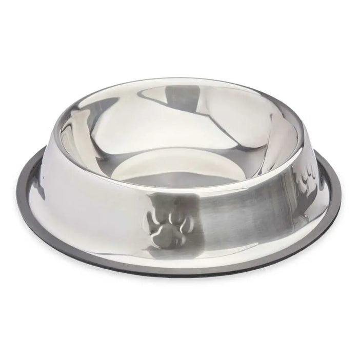 Dog Feeder Mascow Grey Silver Rubber Metal 26 x 7 x 26 cm 26 x 5,5 x 26 cm (12 Units) - Домашни Животни<<<Дом