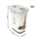 Dog Feeder Rotho White Plastic 10 L - Купички за храна и вода<<<Домашни Животни<<<Дом Градина<<<BigBuy&&&Bowls