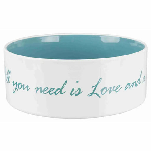 Dog Feeder Trixie Blue Cream Ø 20 cm 1,4 L - Домашни Животни<<<Дом Градина<<<BigBuy&&&Купички за храна и вода<<<Домашни