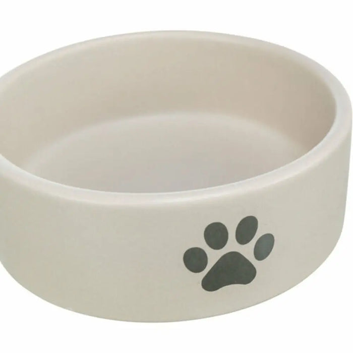 Dog Feeder Trixie Grey Light grey Ø 12 cm 300 ml - Домашни Животни<<<Дом Градина<<<BigBuy&&&Купички за храна и