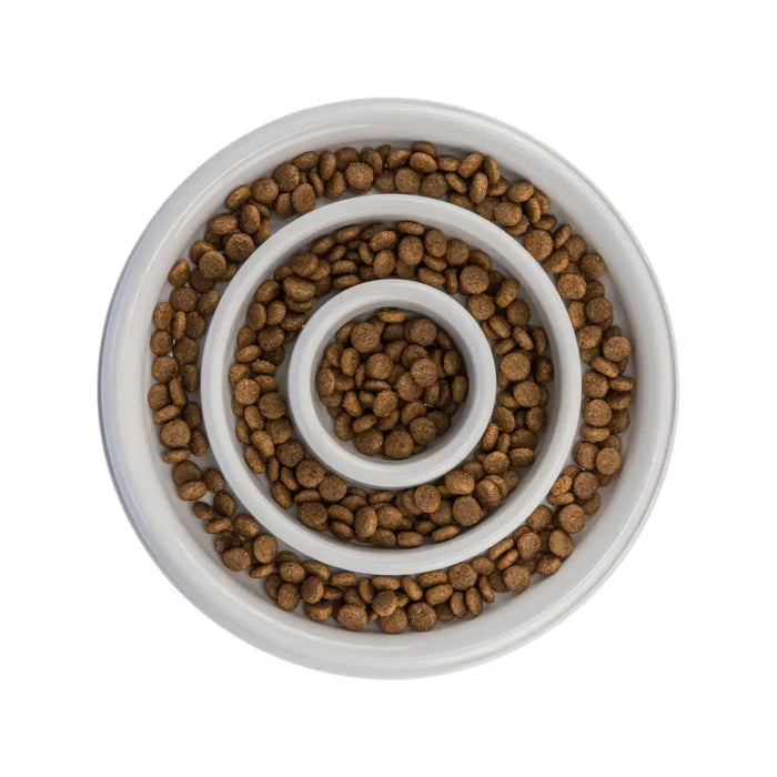 Dog Feeder Trixie Slow Feeding Grey Ø 23 cm 450 ml - Домашни Животни<<<Дом Градина<<<BigBuy&&&Купички за храна и