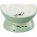 Dog Feeder Trixie White Green Ø 13 cm 150 ml - Домашни Животни<<<Дом Градина<<<BigBuy&&&Купички за храна и
