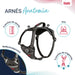 Dog Harness Company of Animals Grey M 35-55 cm - Домашни Животни<<<Дом Градина<<<BigBuy&&&Пътуване и разходки<<<Домашни