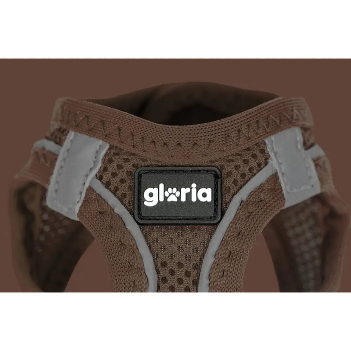 Dog Harness Gloria 45-47 cm Brown L 32,8-35,4 cm - Домашни Животни<<<Дом Градина<<<BigBuy&&&Пътуване и