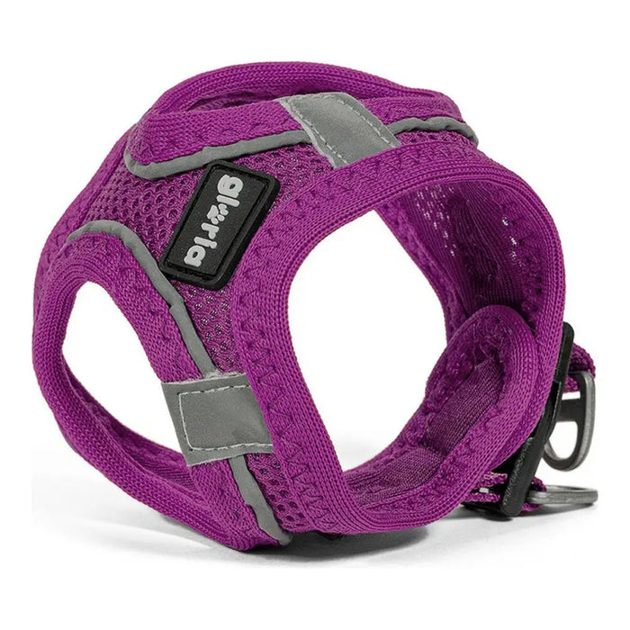 Dog Harness Gloria Air Mesh Trek Star Adjustable Purple Size XXXS (18-20 cm) - Домашни Животни<<<Дом