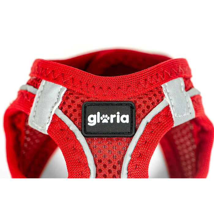 Dog Harness Gloria Trek Star 27-28 cm 31-34,6 cm Red XS - Домашни Животни<<<Дом Градина<<<BigBuy&&&Пътуване и