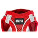 Dog Harness Gloria Trek Star 27-28 cm 31-34,6 cm Red XS - Домашни Животни<<<Дом Градина<<<BigBuy&&&Пътуване и