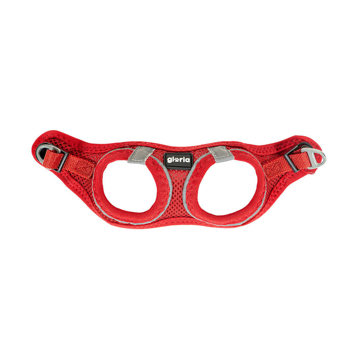 Dog Harness Gloria Trek Star 27-28 cm 31-34,6 cm Red XS - Домашни Животни<<<Дом Градина<<<BigBuy&&&Пътуване и