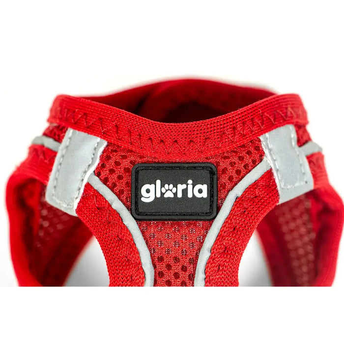 Dog Harness Gloria Trek Star 32,8-35,4 cm 45-47 cm Red M - Домашни Животни<<<Дом Градина<<<BigBuy&&&Пътуване и