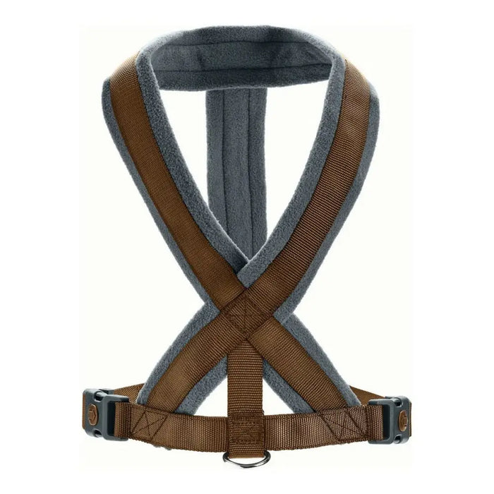 Dog Harness Hunter London Comfort 52-62 cm Brown Size S/M - Домашни Животни<<<Дом Градина<<<BigBuy&&&Пътуване и