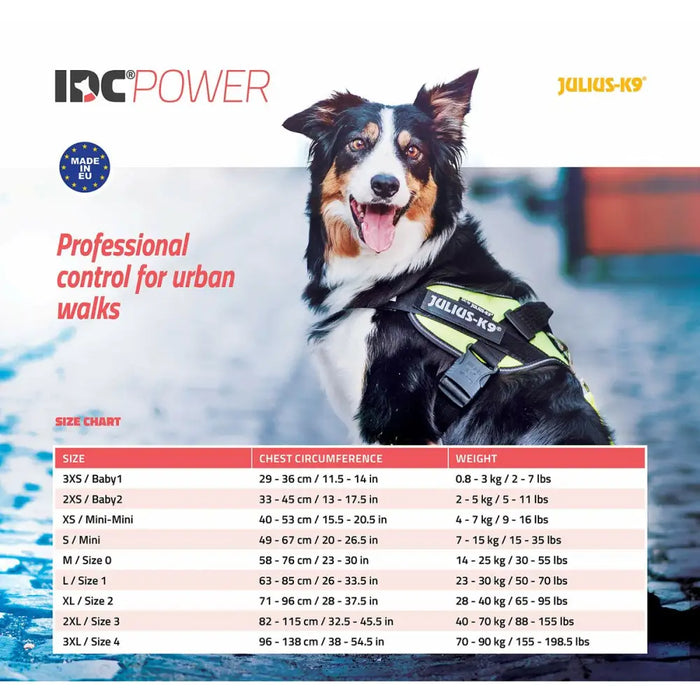 Dog Harness Julius K9 IDC Black S - Пътуване и разходки<<<Домашни Животни<<<Дом Градина<<<BigBuy