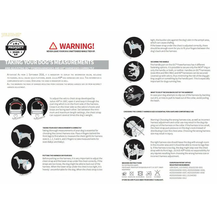 Dog Harness Julius K9 Power XL 3 - Пътуване и разходки<<<Домашни Животни<<<Дом Градина<<<BigBuy