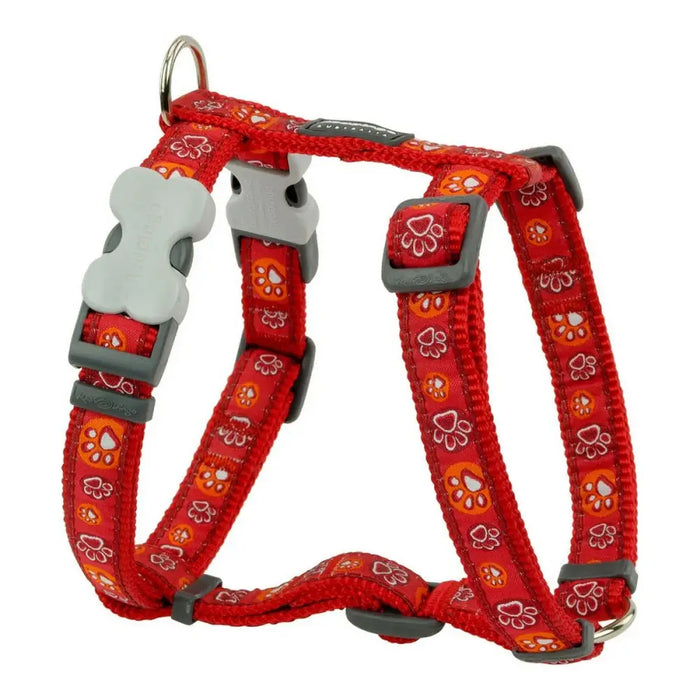 Dog Harness Red Dingo Style Red Animal footprint 46-76 cm - Домашни Животни<<<Дом Градина<<<BigBuy&&&Пътуване и