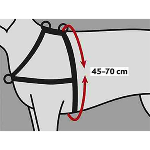 Dog Harness Trixie Black S/M - Домашни Животни<<<Дом Градина<<<BigBuy&&&Пътуване и разходки<<<Домашни Животни<<<Дом