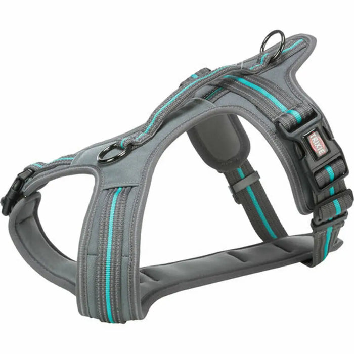 Dog Harness Trixie Fusion Confort Graphite Azul Océano M - Домашни Животни<<<Дом Градина<<<BigBuy&&&Пътуване и
