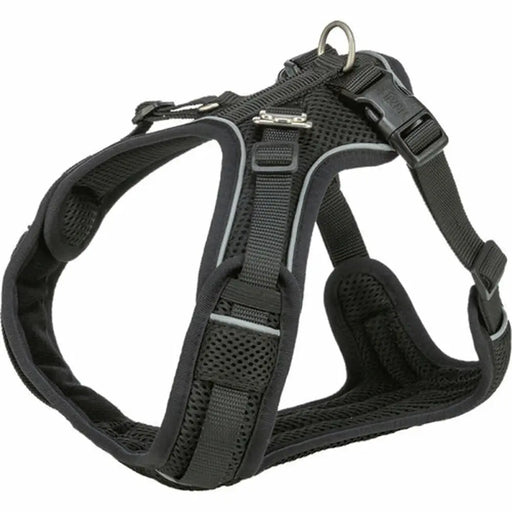 Dog Harness Trixie Premium FlexMesh Black M - Домашни Животни<<<Дом Градина<<<BigBuy&&&Пътуване и разходки<<<Домашни