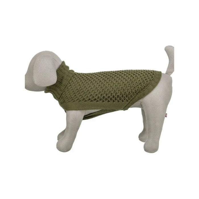 Dog Jumper Trixie Green Olive XS - Домашни Животни<<<Дом Градина<<<BigBuy&&&Здраве и хигиена<<<Домашни Животни<<<Дом