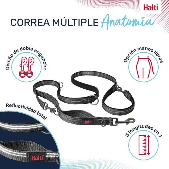 Dog Lead Company of Animals Grey L - Домашни Животни<<<Дом Градина<<<BigBuy&&&Пътуване и разходки<<<Домашни