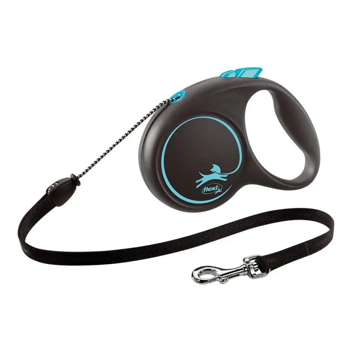 Dog Lead Flexi BLACK DESIGN 5 m Blue Size M - Домашни Животни<<<Дом Градина<<<BigBuy&&&Пътуване и разходки<<<Домашни