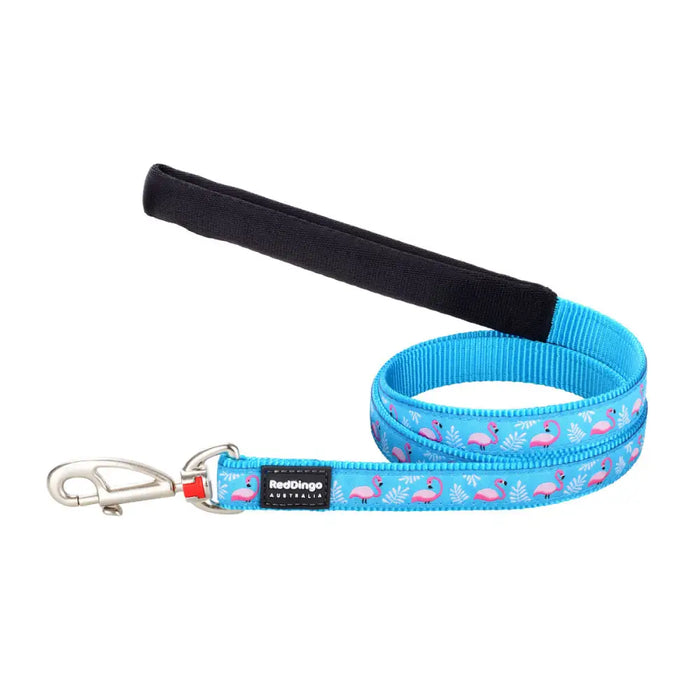 Dog Lead Red Dingo STYLE FLAMINGO Turquoise 15mm x 120 cm - Домашни Животни<<<Дом Градина<<<BigBuy&&&Пътуване и
