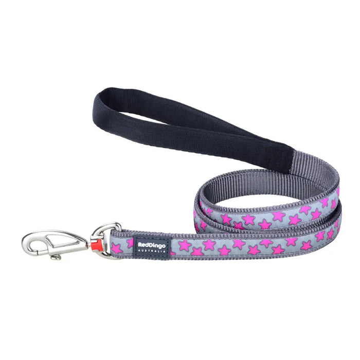 Dog Lead Red Dingo STYLE HOT PINK ON COOL GREY 2 x 120 cm - Домашни Животни<<<Дом Градина<<<BigBuy&&&Пътуване и