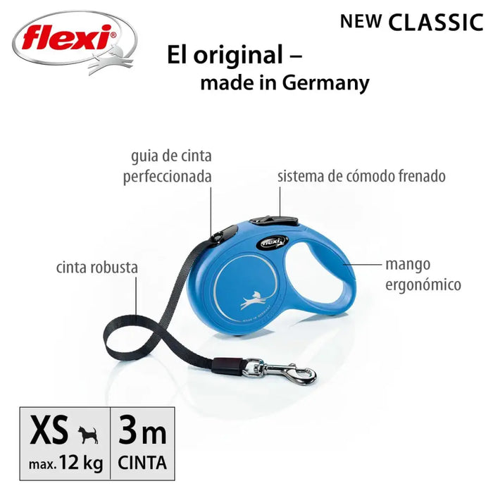 Dog Lead Trixie New Classic Blue 3 m - Домашни Животни<<<Дом Градина<<<BigBuy&&&Пътуване и разходки<<<Домашни