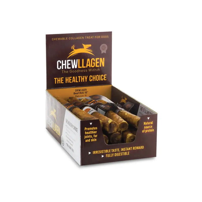Dog Snack Chewllagen Veal Beef (15 Units) - Домашни Животни<<<Дом Градина<<<BigBuy&&&Хранене на домашни