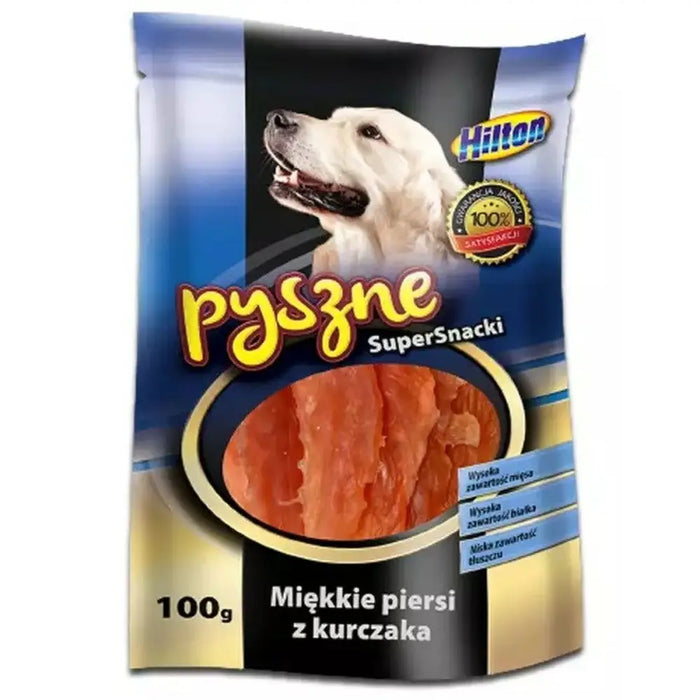 Dog Snack Hilton Chicken Chicken 100 g - Хранене на домашни любимци<<<Домашни Животни<<<Дом
