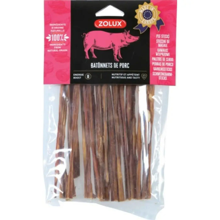 Dog Snack Zolux Pork Chop Sticks Pig 100 g - Хранене на домашни любимци<<<Домашни Животни<<<Дом