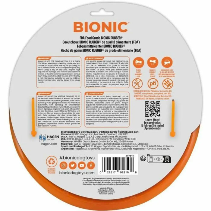 Dog toy Bionic Urban stick Orange One size - Домашни Животни<<<Дом Градина<<<BigBuy&&&Играчки<<<Домашни Животни<<<Дом