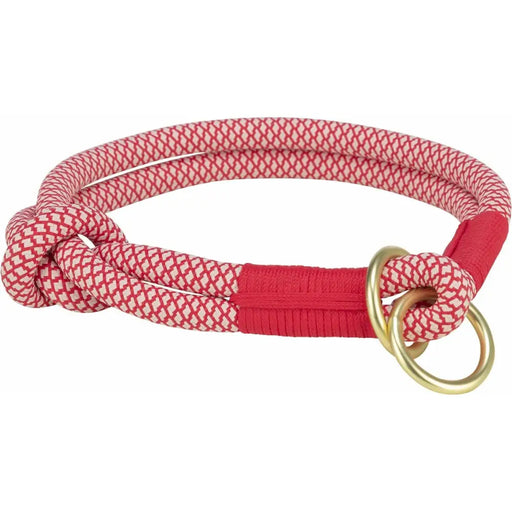Dog Training Collars Trixie Soft Rope Red Cream S/M 40 cm - Домашни Животни<<<Дом Градина<<<BigBuy&&&Пътуване и