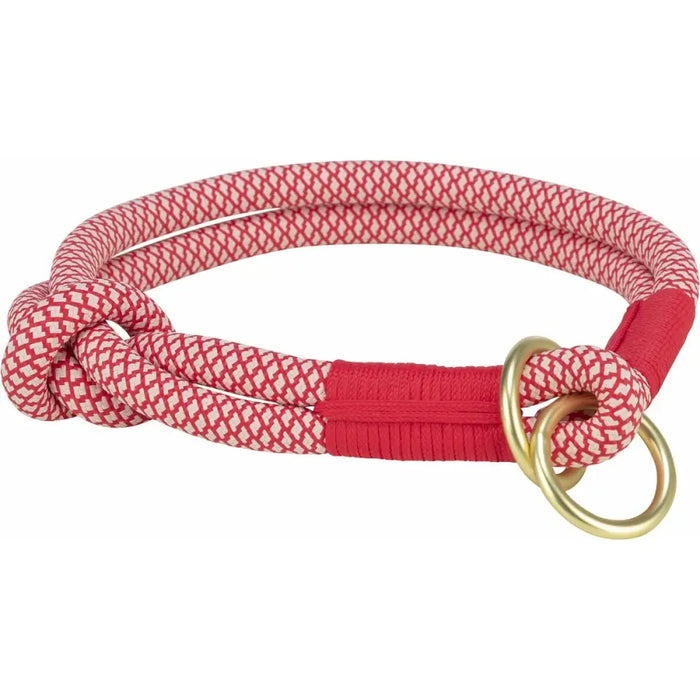 Dog Training Collars Trixie Soft Rope Red Cream S/M 40 cm - Домашни Животни<<<Дом Градина<<<BigBuy&&&Пътуване и