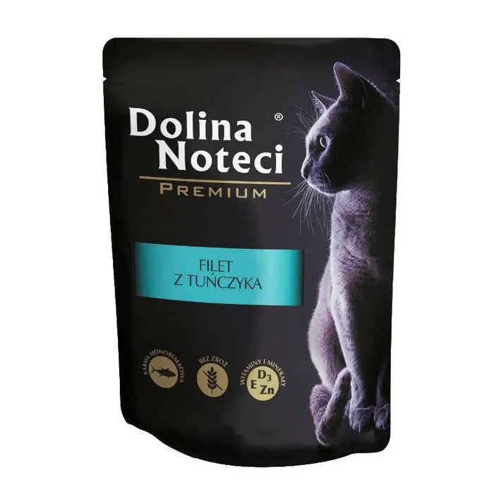 DOLINA NOTECI Premium Tuna fillet in sauce - wet cat food - 85 g - Wet foodDLK-KAM<<<For the catDLK<<<ActionPL