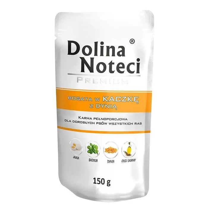 DOLINA NOTECI PREMIUM Wet dog food Duck with pumpkin 150 g - Wet foodDLP-KAM<<<For the dogDLP<<<ActionPL