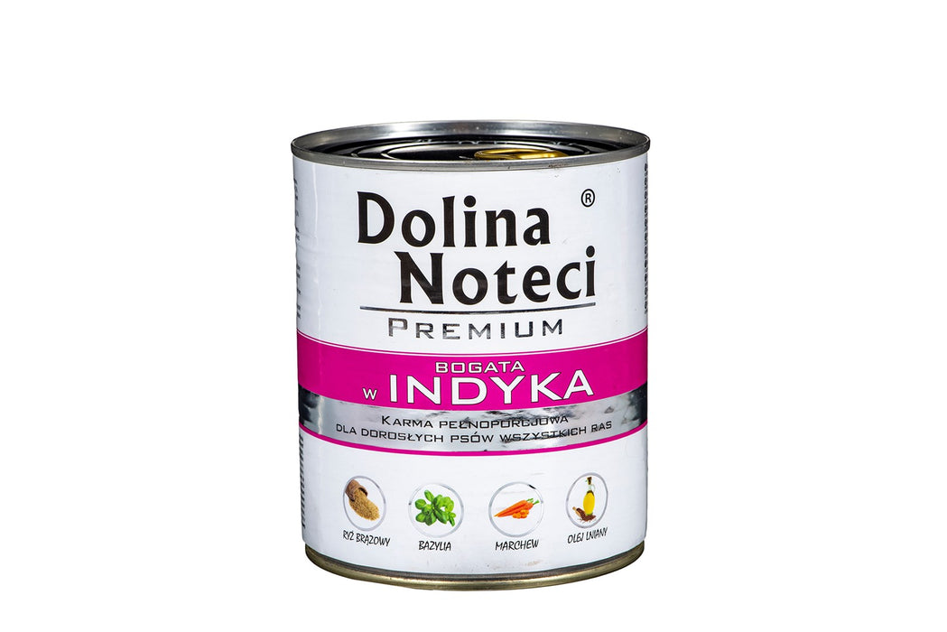 DOLINA NOTECI Premium Rich in turkey - Wet dog food - 800 g