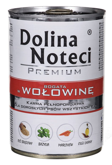 DOLINA NOTECI Premium Beef - Wet dog food - 400 g