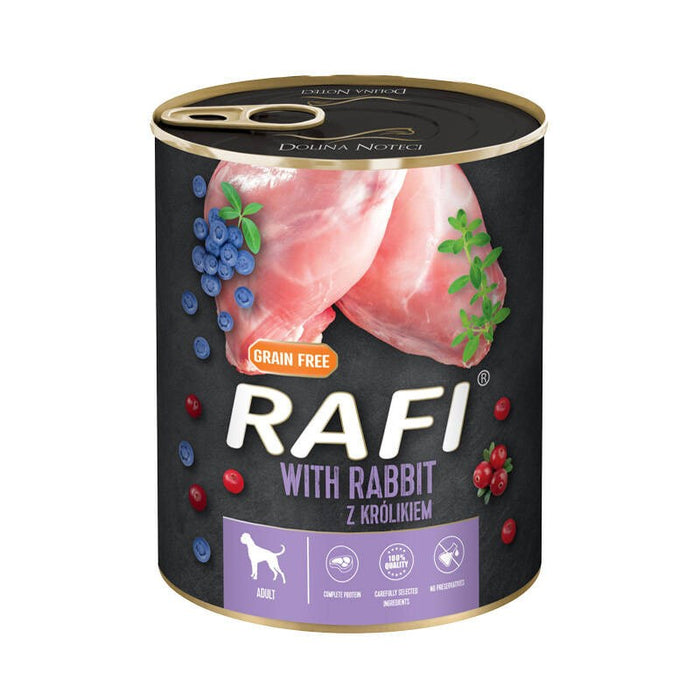 DOLINA NOTECI Rafi with rabbit - wet dog food - 800g