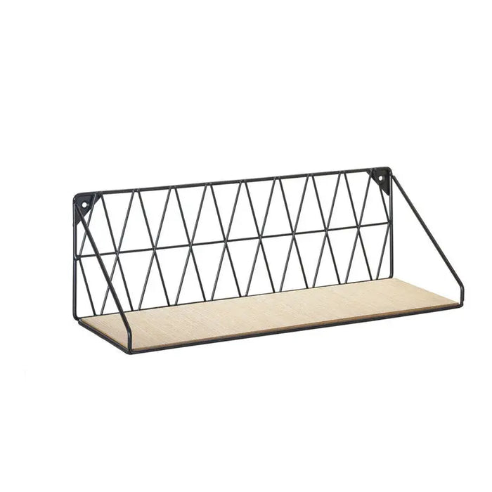 DOLLE DIAMOND SHELF 40X12X13 CM. BLACK - Етажерки и рафтове<<<Мебели и обков<<<Мебели и интериор<<<Praktiker