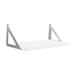 DOLLE TRIANGOLO SHELF 60X25X19 CM.WHITE/GRAY - Етажерки и рафтове<<<Мебели и обков<<<Мебели и интериор<<<Praktiker