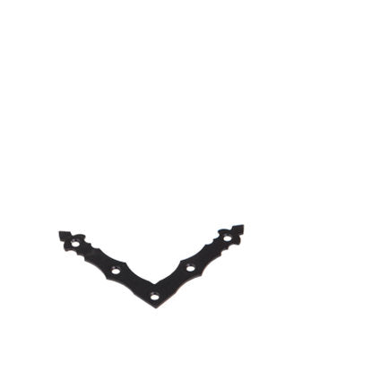 DECORATIVE L-SHAPED PLATE 100X100X15 MM DOMAX NAD 8