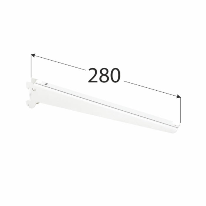 CONSOLE FOR SHELF 280 WHITE KIT