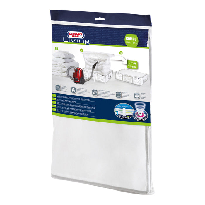 VACUUM BAG WITH CASE 65X50X15.5 CM DOMO LIVING