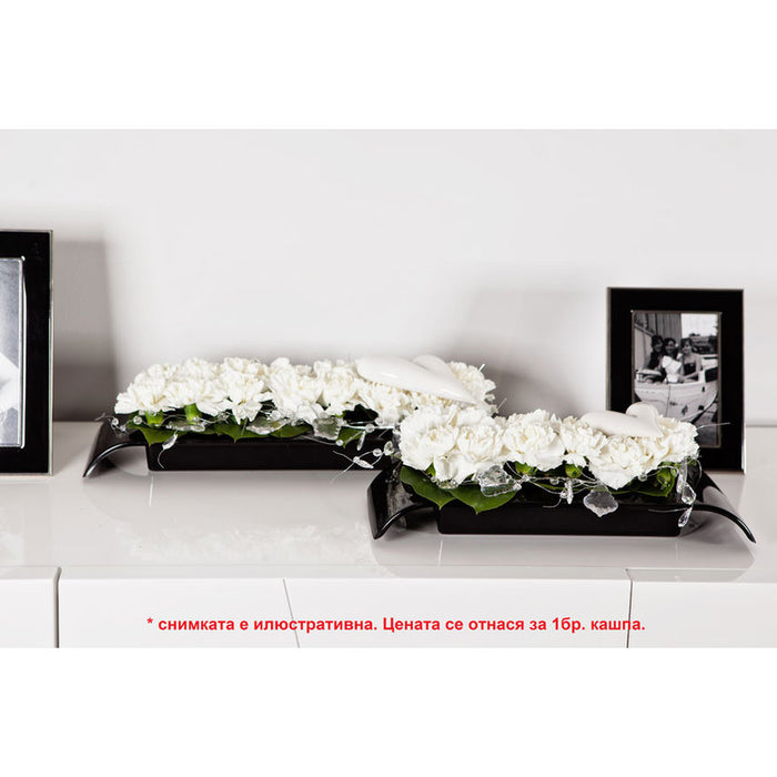 PLASTIC BOX 24X8CM DON PLAST IKEBANA IK 2