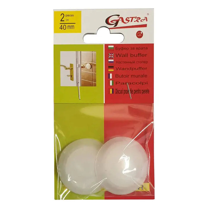 DOOR BUMPER COLORLESS 2 PCS 40 MM GASTRA GASTRA - Ленти<<<Лепила и ленти<<<Подови и стенни