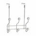 Door Coat Rack Berilo White Metal Plastic 10 x 22 x 26 cm 22,5 x 25 x 9 cm (24 Units) - Баня<<<Дом