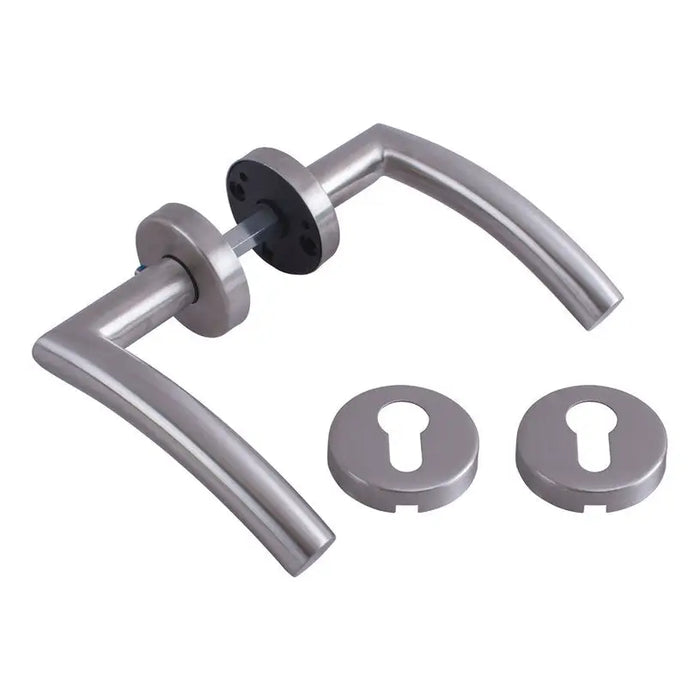 DOOR HANDLE INTESA 131 - Обков за врати<<<Обков<<<Мебели и интериор<<<Praktiker&&&Обков за врати<<<Врати и