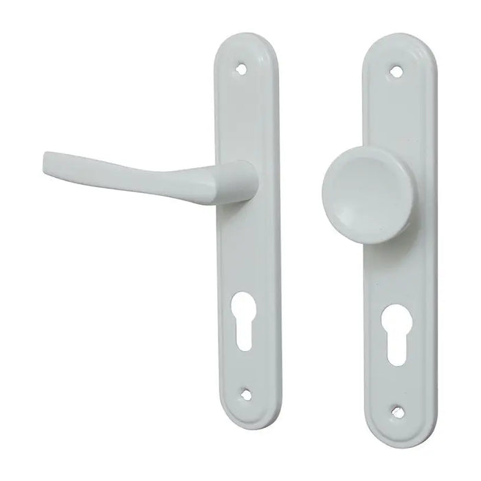 DOOR HANDLE METAL ALANIA - Обков за врати<<<Обков<<<Мебели и интериор<<<Praktiker&&&Обков за врати<<<Врати и